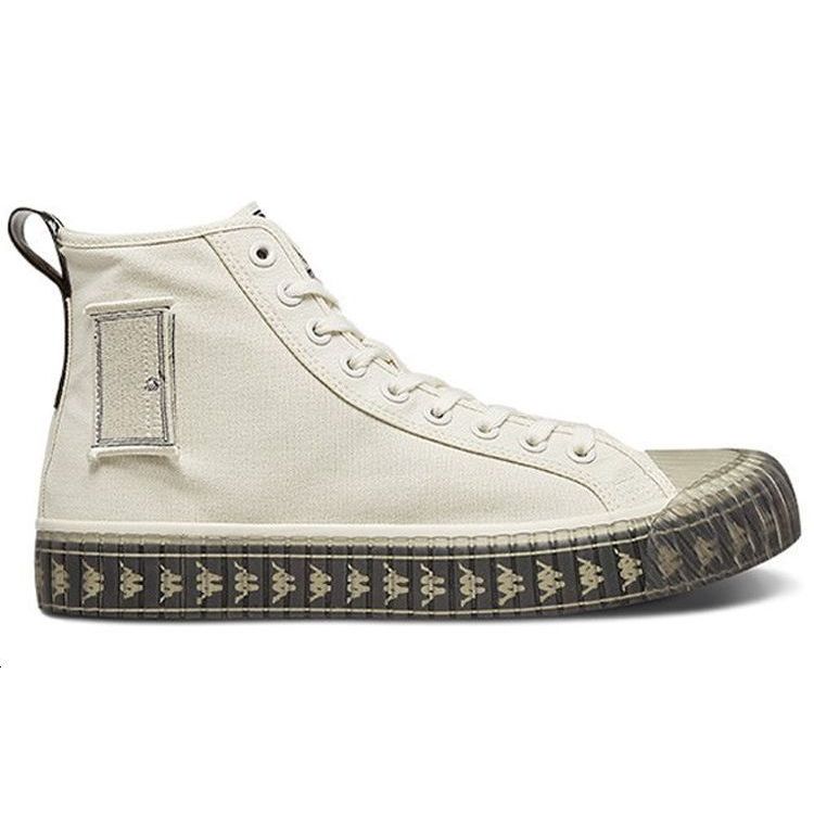 Doraemon X Kappa Omini Comfortable Lightweight Non-Slip Breathable High-Top Canvas Shoes Unisex sneakers White K09Y5VS82-012