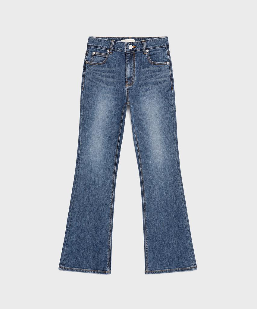 Isibchilwai Mid-Blue Wide Bootcut - D002