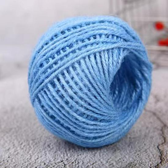 Natural Coarse Jute Rope for DIY Projects, Binding, and Retro-Style Ornaments