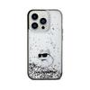 Karl Lagerfeld Liquid Glitter Choupette - Etui Iphone 14 Pro (Przezroczysty)