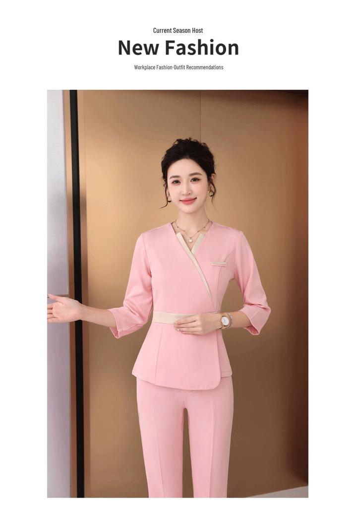 Women's High-End Beauty Therapist Uniform - 2026 Style for Skin Management Specialists