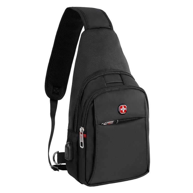 

CROSSGEAR Men s Multi-functional Crossbody Chest Bag