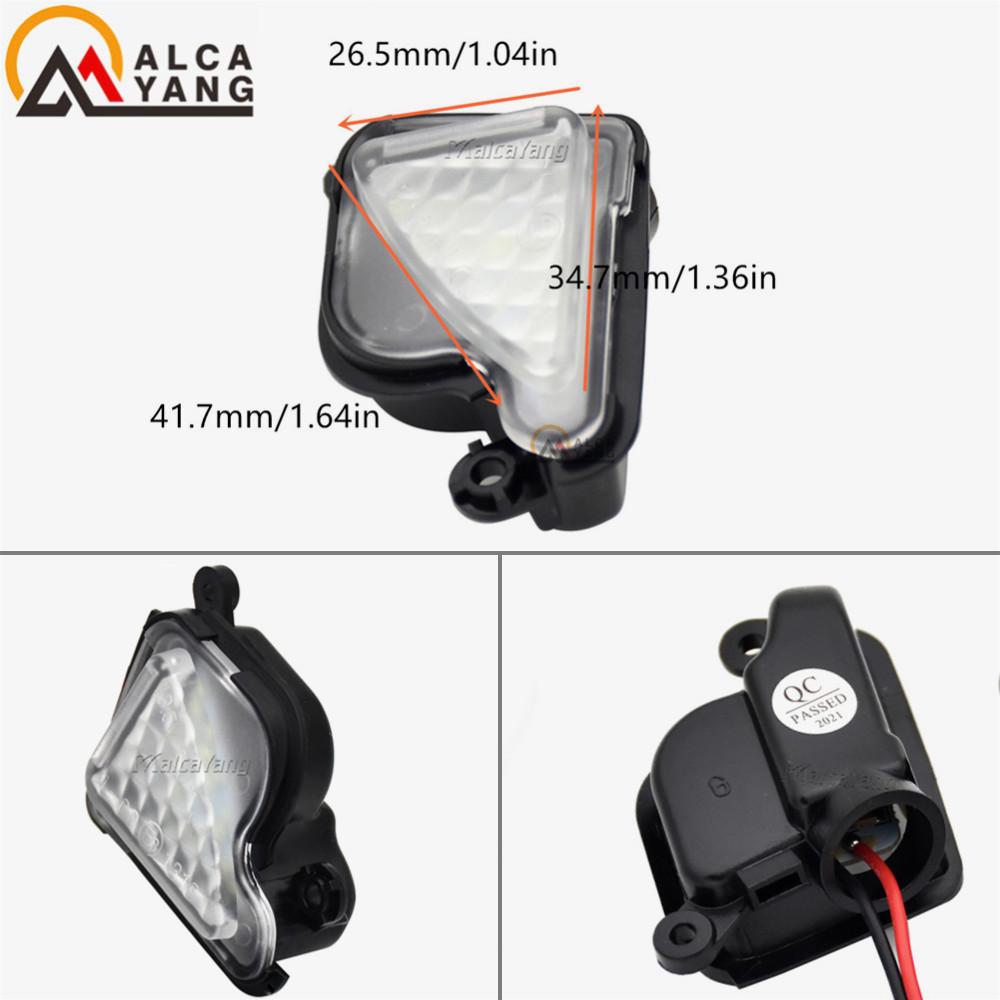 LED Side Wing Dynamic Turn Signal Light For Skoda Octavia MK2 A5 SuperB B6 3T 2009 2010 2011 2012 Under Mirror Light Puddle Lamp