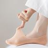 2 Pairs Women Invisible No Show Socks, Mesh Breathable Cotton Liner Socks, Non Slip Low Cut Boat Socks for Summer Daily Wear