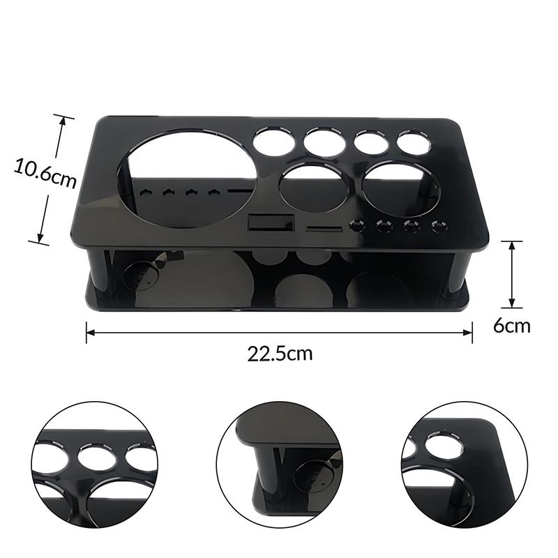 13 Slots Bartender Tool Holder Barware Drinkware Set Stand Practical Professional Cocktail Shaker Stand For Party Bar Home