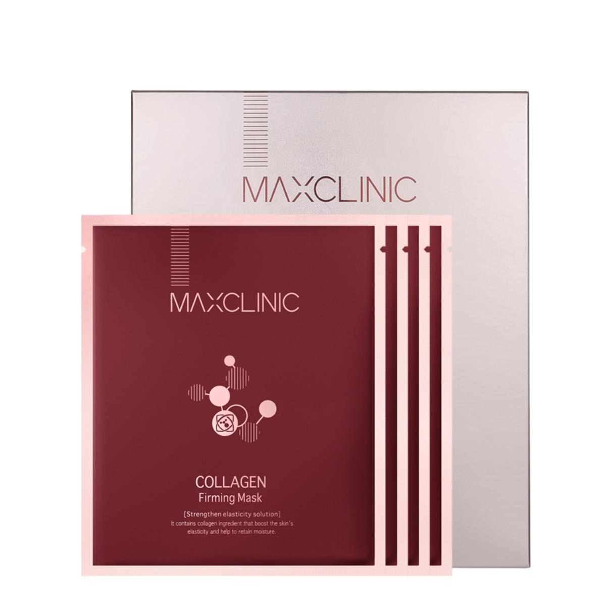 MAXCLINIC Collagen Firming Mask Pack Elasticity Nutrient Sheet Mask Set 18ml x 4ea