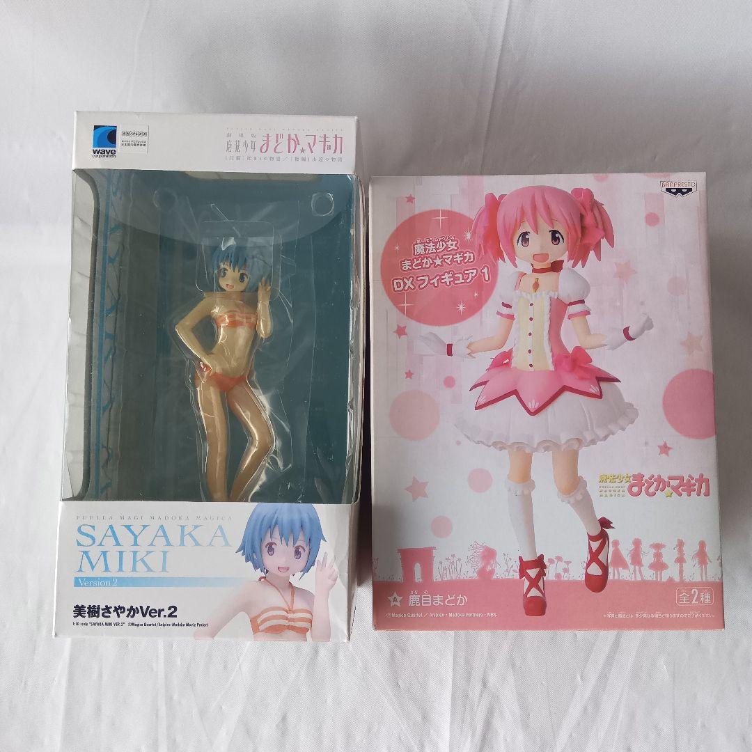 

[USED] Madoka Kaname and Sayaka Miki Madoka Magica figures, set of 2, bundled together, DX Wave