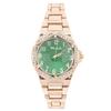 Montre Simple pour Femme Incrustée de Diamants, Montre à Quartz Haut de Gamme, Tempérament Mode Féminin, Montre Bracelet Décontractée de Luxe Léger