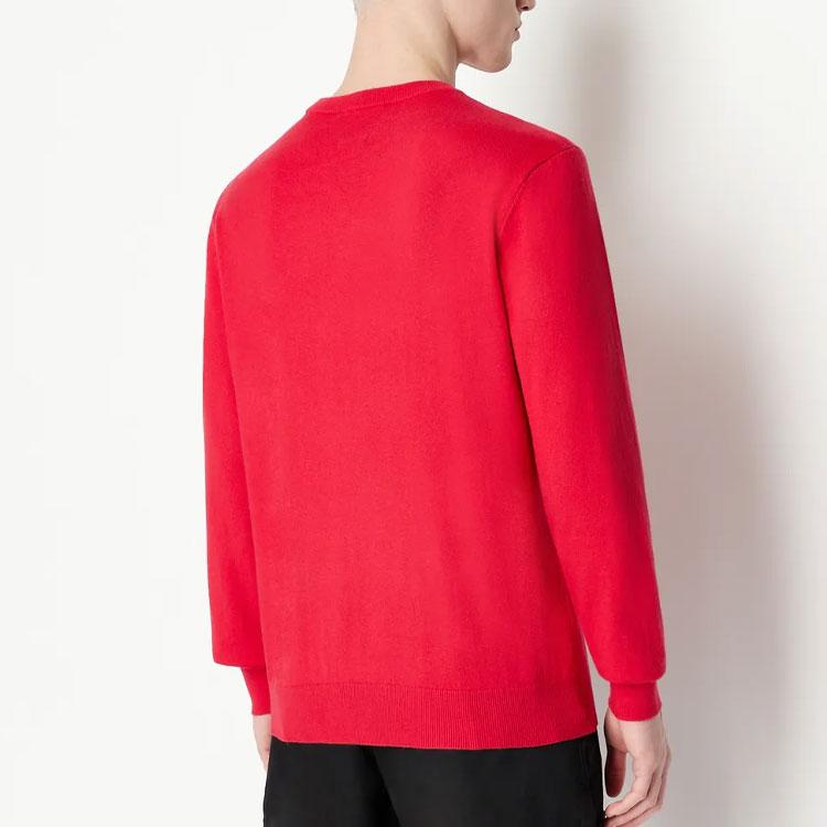 Armani Exchange AE SS23 Sweatshirt Men's Red 3RZM1AZ-M2HZ1-14AQ
