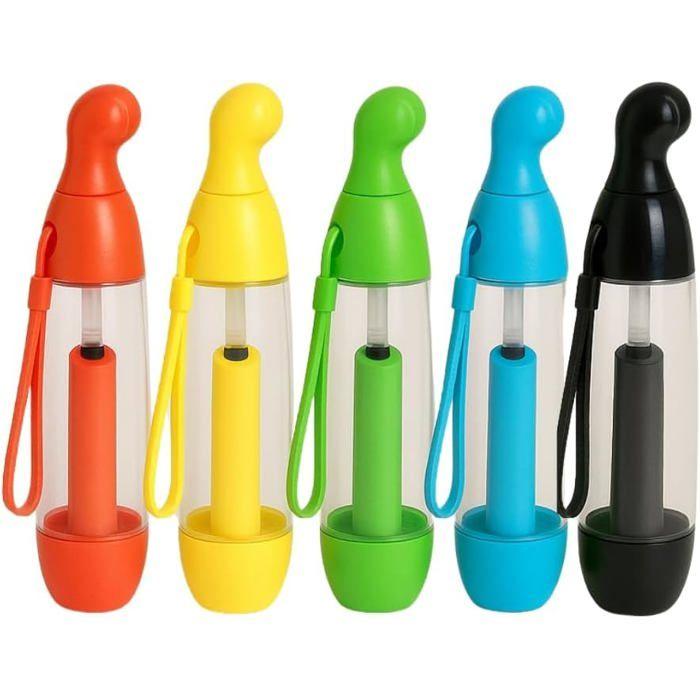 

Pack de 2 Vaporisateurs Brumisateurs Manuels Rechargeables 22 cm Portables Couleur Aléatoire Idéal Rafraîchir Visage et Corps