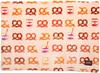 Marushin Polka and Pretzel Pattern Knee Blanket with Storage and 70cm H X 100cm and Perfect for Cold Product 0595014100 Pouch, Compact, Warm, Cute, W,