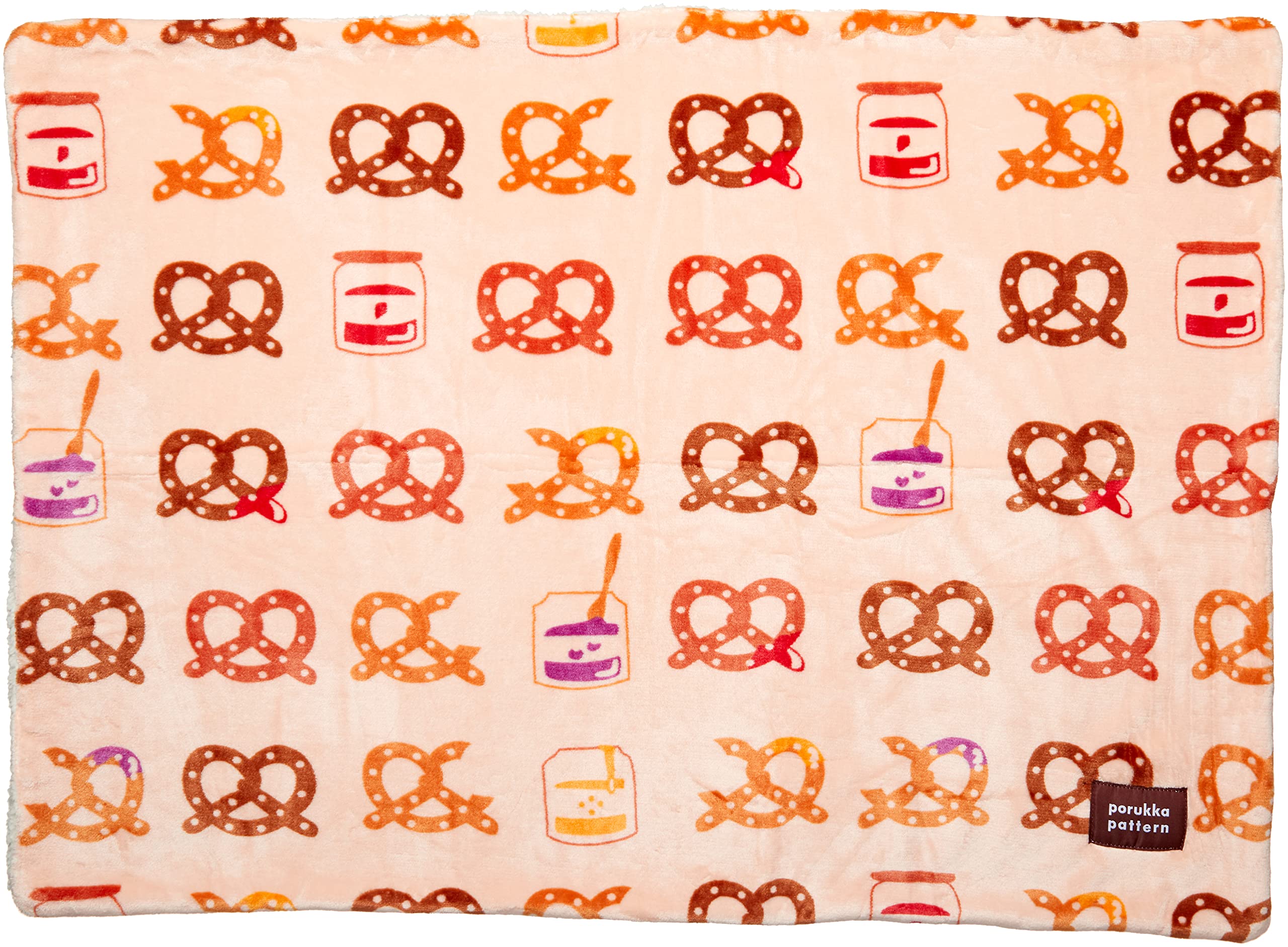 

Marushin Плед на колени с рисунком «Полька» и «Крендель» с хранением и 70 см В x 100 см и Идеально подходит для холодных Изделие 0595014100 Мешочек, Компактный, Теплый, Милый, Ш,