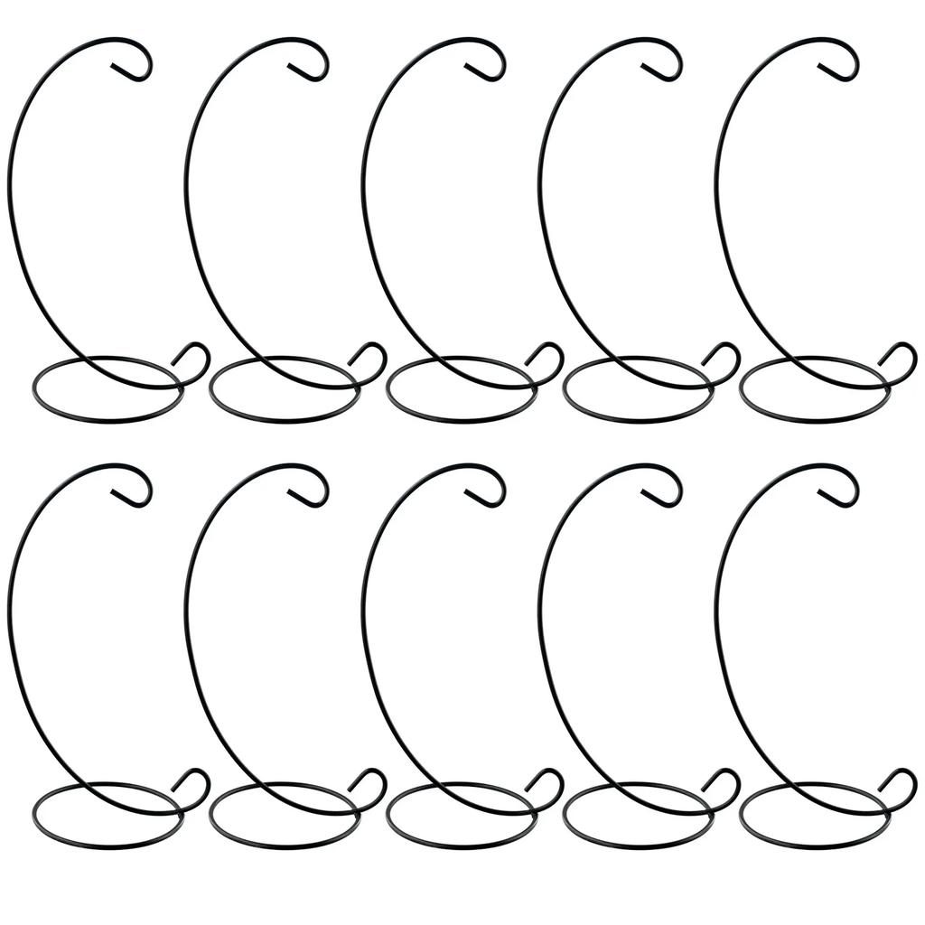 Color Is Bright High Quality Practical To Use Iron Stand Holder Stand Christmas Decorative Hanging Bauble Light Weight Ornament