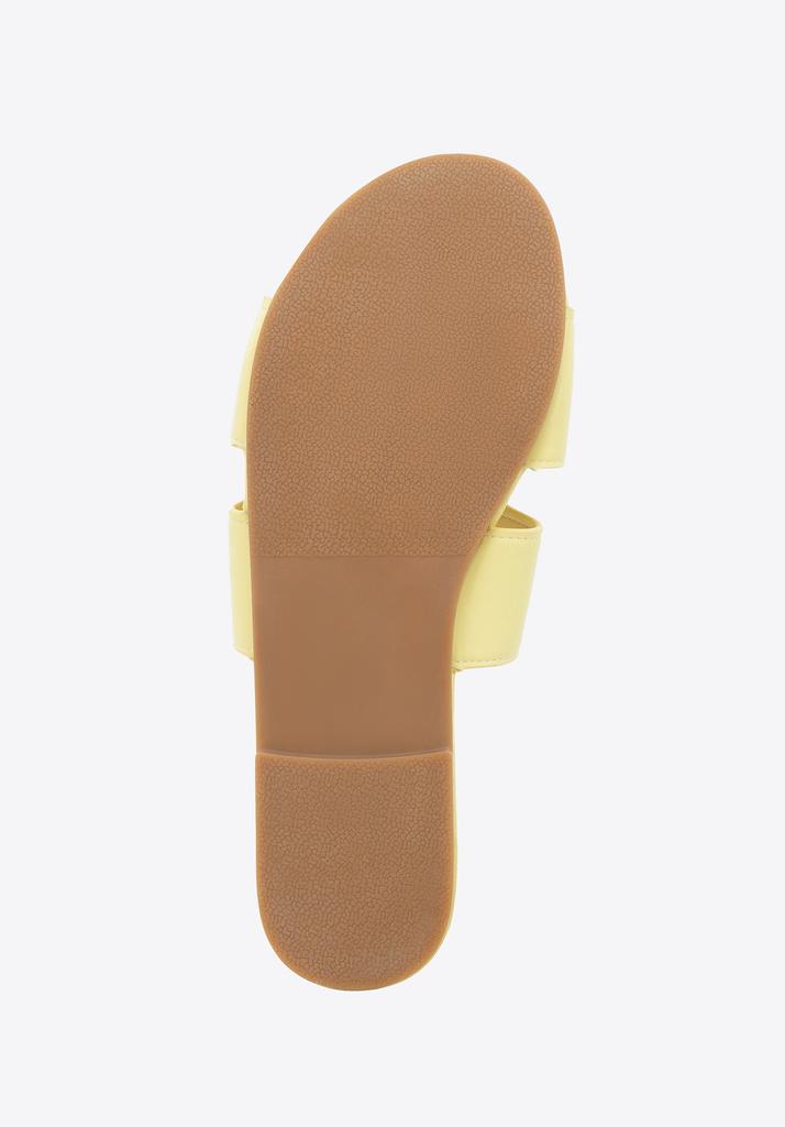 Infradito Gialle da Donna Wittchen in Ecopelle