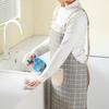 MAXCOOK Apron, Thick Fabric Kitchen Apron, Stain-Proof, Oil-Proof, Waterproof Home Apron, Gray MCPJ8434