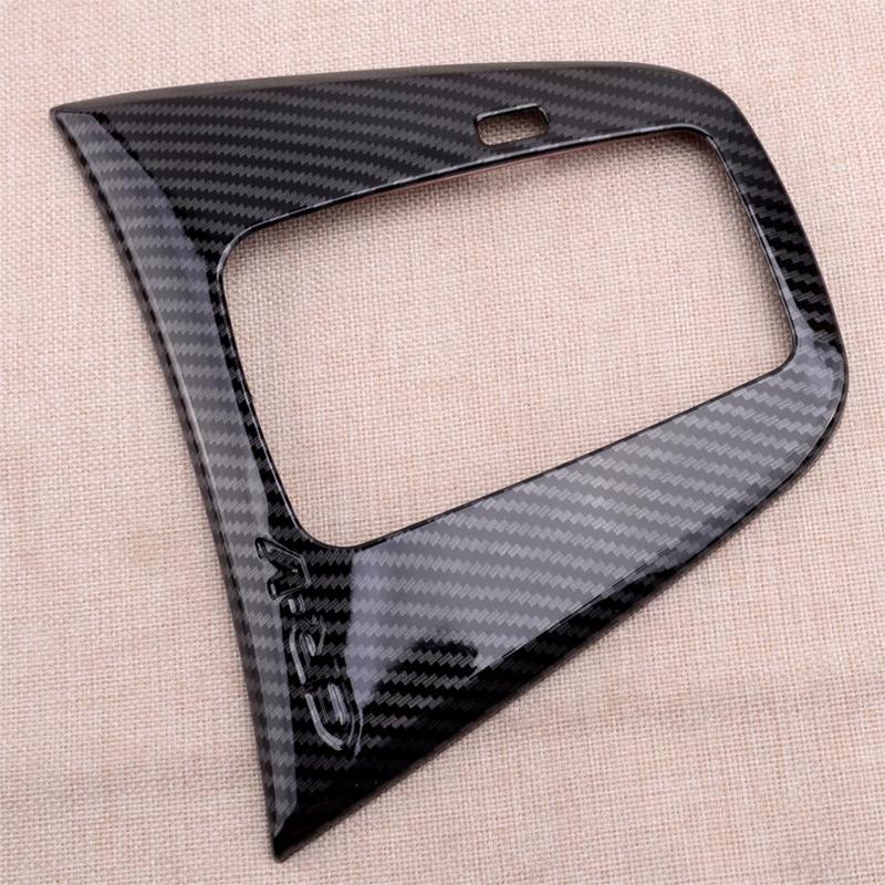 CITALL Inner Gear Shift Panel Decoration Trim Cover Fit for Honda CRV CR-V 2012 2013 2014 2015 2016 LHD Carbon Fiber Style