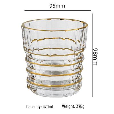 Shineqi European Light Luxury Crystal Glass Whiskey Cup