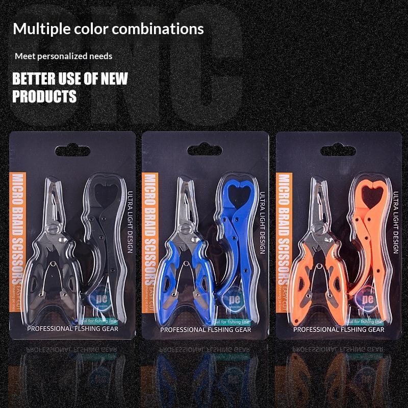 Mini Lure Pliers Fish Controller Set For Fishing Multifunctional Portable Lure Pliers Fishing Tool Pp+Stainless Steel