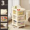 Multi-Layer Drawer Storage Rack Trolley Style Household Storage Cabinet  Kitchen Organization
