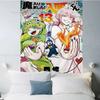 Welcome DDemon SSchool IIruma Kun Anime Tapestry Hanging Tarot Hippie Wall Rugs Dorm Wall Hanging Sheets