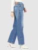 Lee Wide Straight Size LL2641 Women's Jeans, Blue, XS,