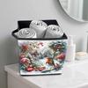 Christmas Birds 5D Diamond Painting Storage Basket Full Round Drill Mosaic Diamond Embroidery Cross Stitch Kits Home Decor Home Decor