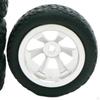 4 Pieces RC Car Rubber Tires&Wheel Rims 30mm for K969 K979 K989 P929 P939 284131 1:28 Scale Parts