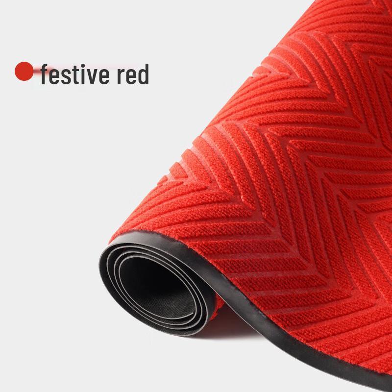 Lu Feng Lai Anti-Slip Tire Pattern Entrance Mat