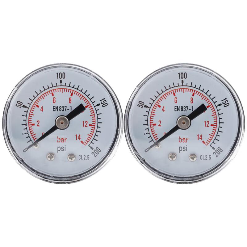 Yuzhuxun Pressure Gauge, 0-14bar / 0-200psi (CN Version)