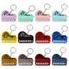 Mini Electronic Keyboard Keychain Pendant Portable Music Toy with Illuminated Keys for Music Lovers & Gift Buyers