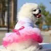 Soft Sweet Dog Skirt Cartoon Pet Skirt Creative Pet  Princess Dress  Small Dogs
