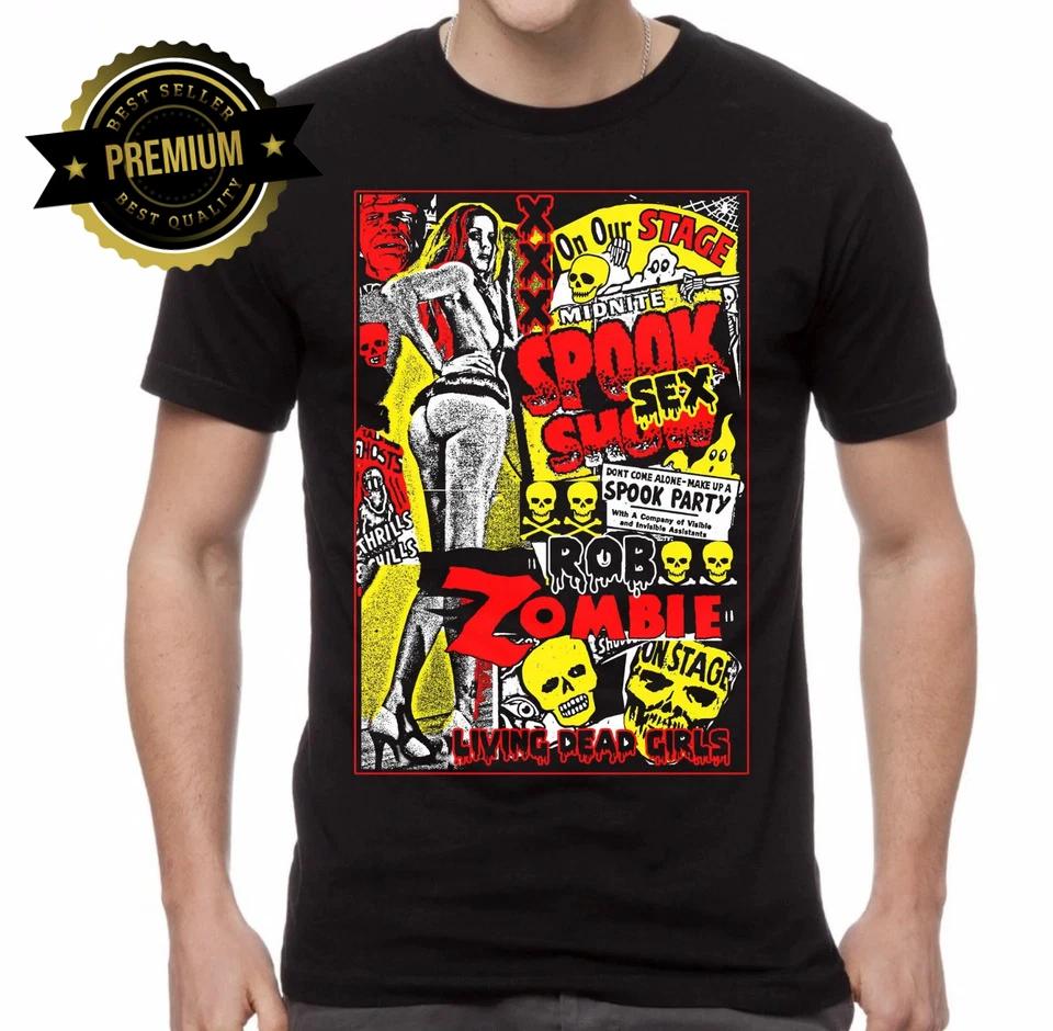 Rob Zombie Spook Sex Black T-shirt DP67C XL