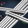 Shibazuo 304 Stainless Steel Non-slip Square Chopsticks Set