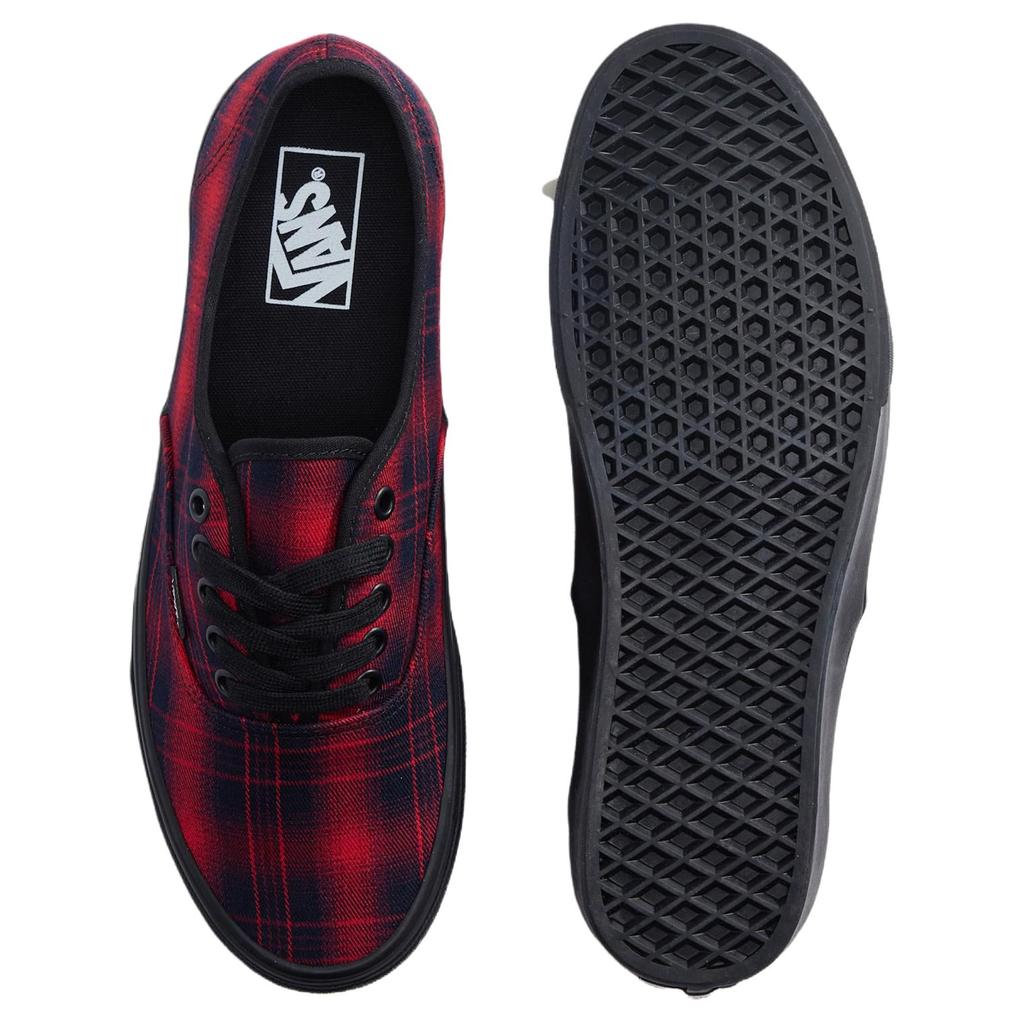 Vans Autentyczne Wygodne Wszechstronne Buty do Skateboardingu Trampki Unisex Ciemnoniebieski Czerwony VN000D7YRDB