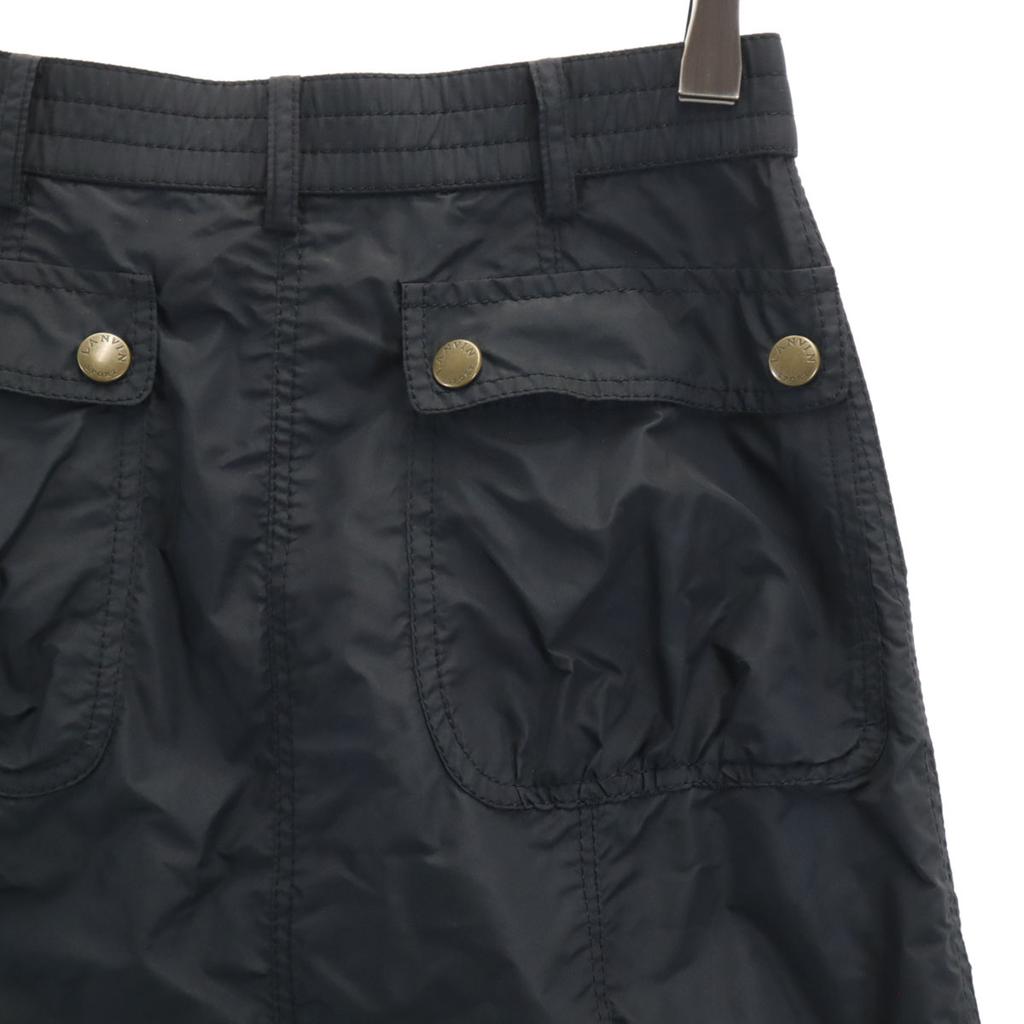 LANVIN SPORT Midi length Tight Skirt 36 Black series Women Used