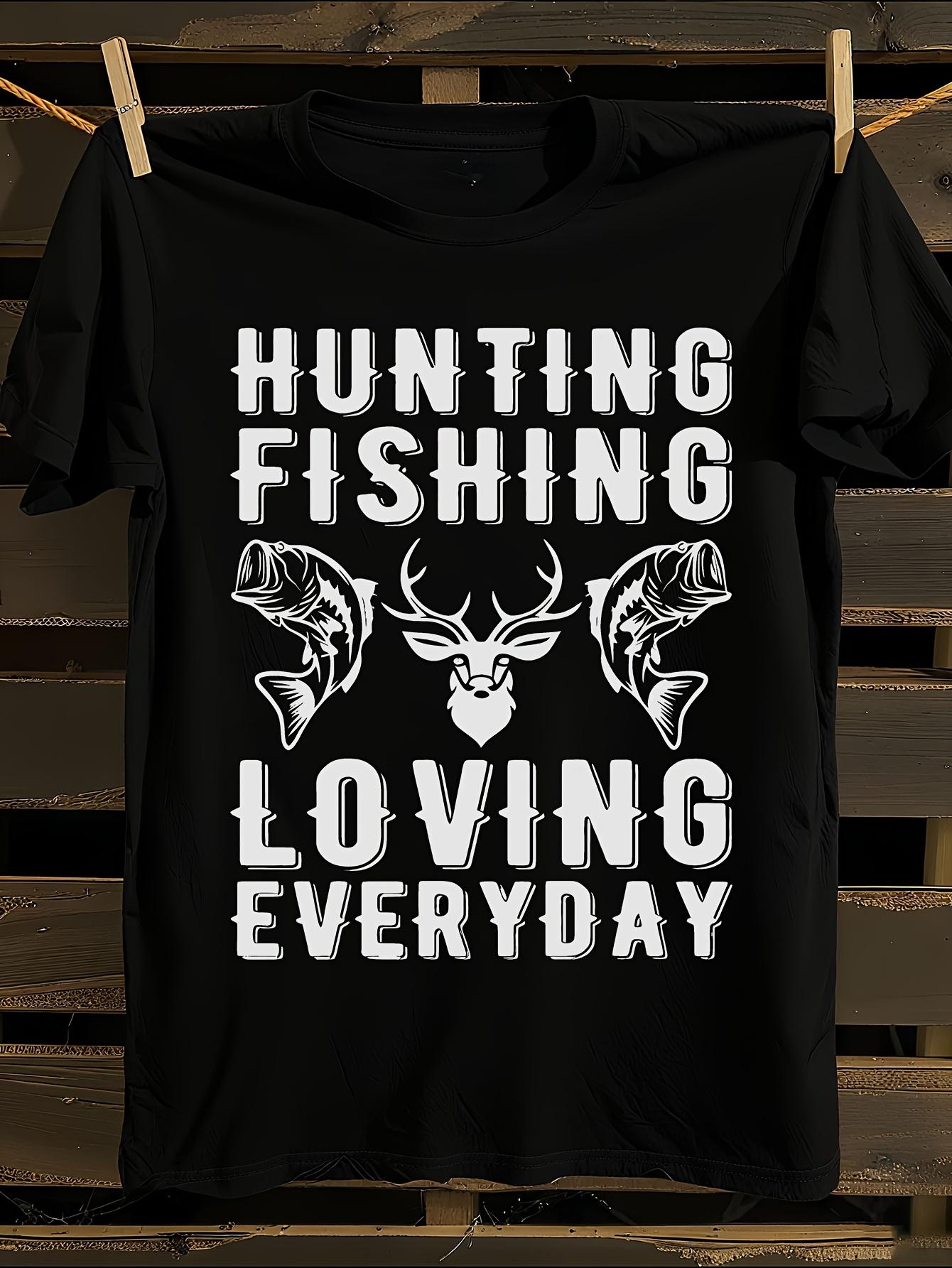 s Hunting Fishing Outdoor Enthusiast T-shirt M