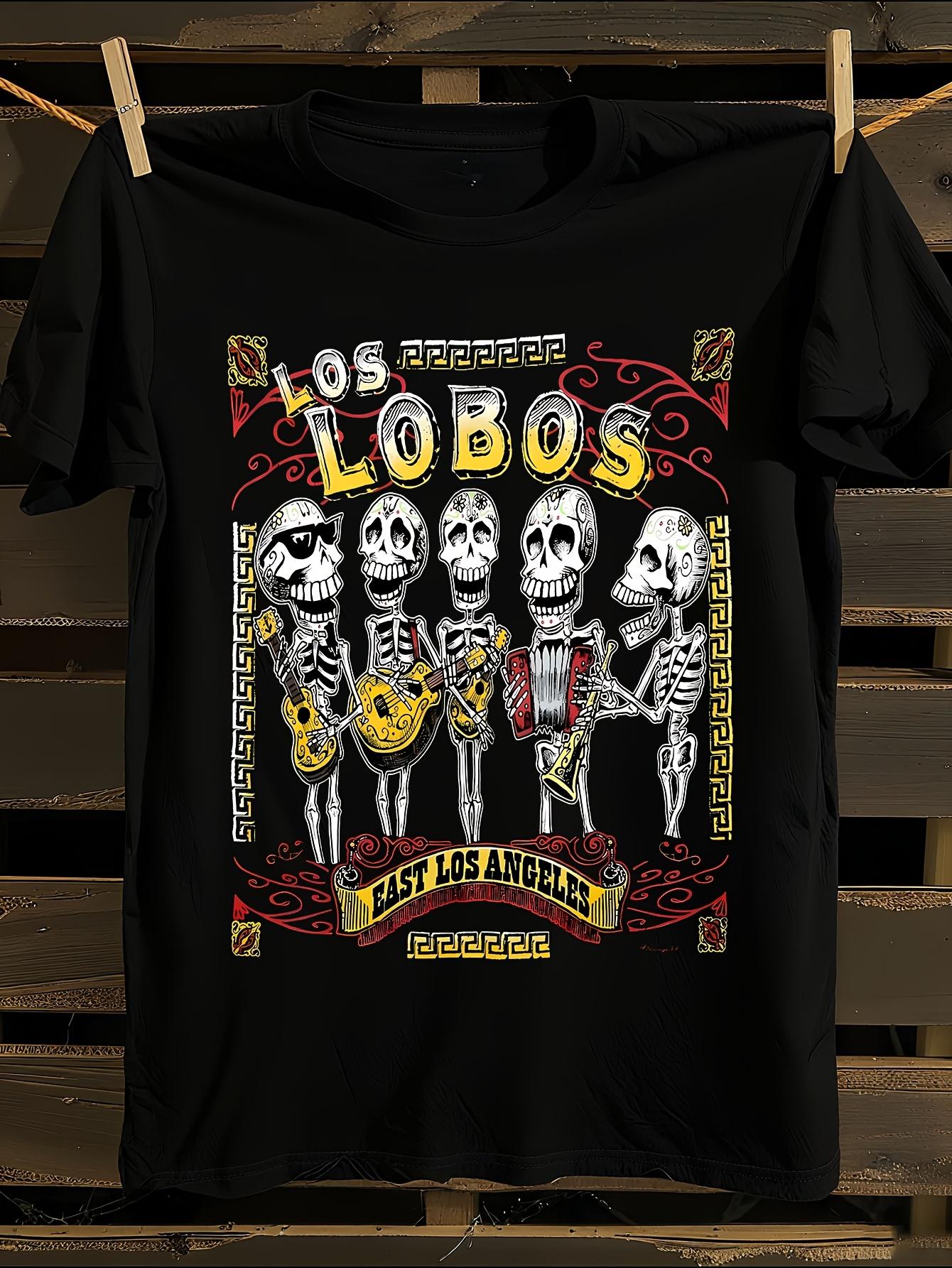 Los Lobos Band Logo Tshirt XXXL