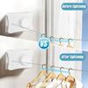 Retractable Clothesline Outdoor Wall Jackets Drying Lines Space-Saving Adjustable Clothesline For Backyard Bedroom Apartment