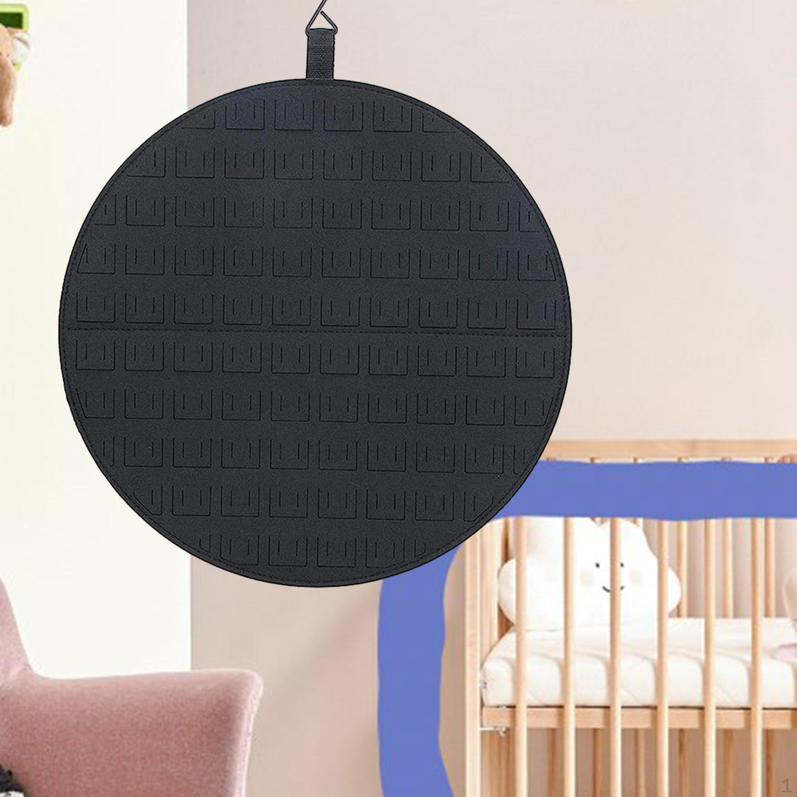 

Brooch Pin Display Rack for Jewelry And Hair Clips in Girls Room чёрный