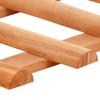 Lawn Edging Set 10 pcs Spruce Wood 4.4 m Total Length