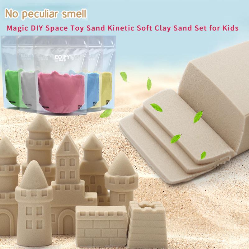 Magic Sand 1kg Bag - Colorful, Safe Toy Sand for Kids' Beach Playgrounds and Kindergartens