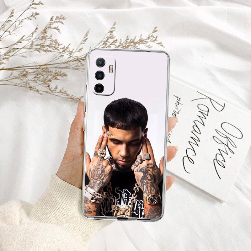 IK6 Anuel AA Transparent Phone Case for Motorola Moto Edge 20 30 40 50 S30 Fusion Ultra Pro Neo Lite + G200 G23