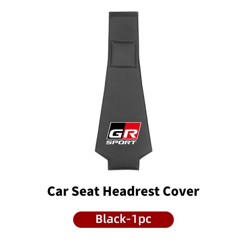 

Car Seat Headrest Protector Cover Storage Neck Pillowcase For Toyota Yaris RAV4 CHR Corolla Prius Auris Land Cruiser Accessories