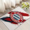 Bayern Munich Crest Style Crystal Velvet Rug, Soft Anti‑Slip Crystal Velvet Carpet for Living Room Bedroom Home Decor