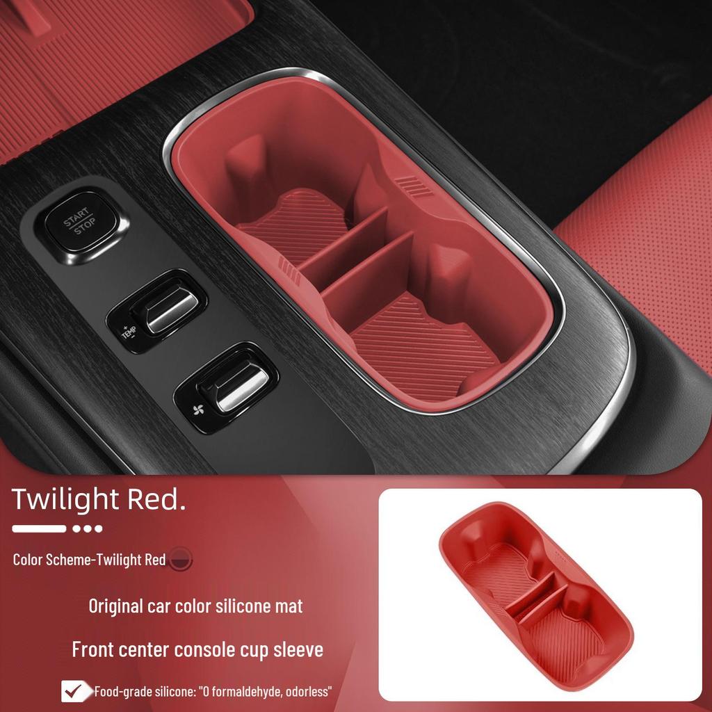 Anti-Slip Shock-Absorbing Cup Holder and Coaster for Xiaomi SU7 Console
