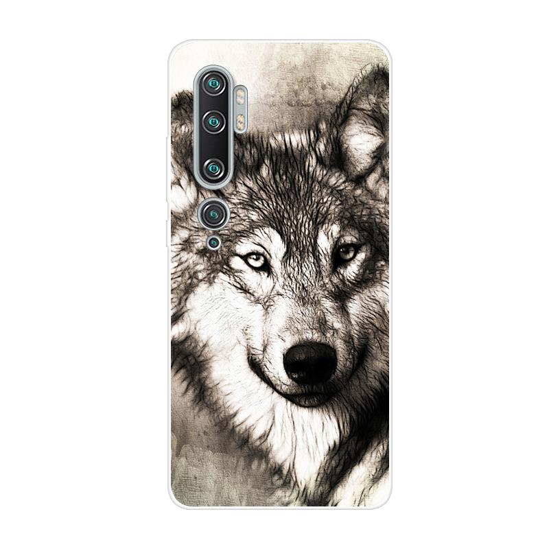 For Xiaomi Mi Note 10 Case Soft Silicone Back Cover Phone Case on For Xiaomi Redmi Note 10 Pro Coque For Xiomi Mi Note10 Pro