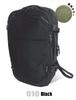 Columbia Tiger Brook 40L Travel and PU8721 Black Backpack, Water-Repellent Stain-Resistant, (010 Black),