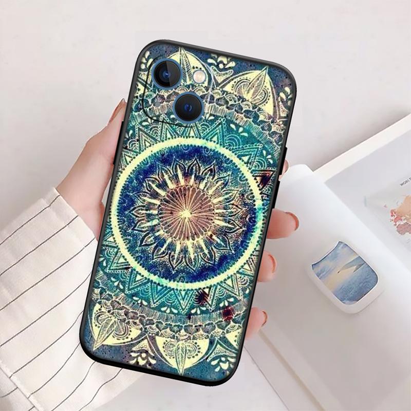 RP46 Mandalas New High-End Shell Phone Case for OPPO A3 Pro A72 A74 A76 A77 A77S A78 A79 A94 A95 A18 A40M A58