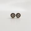 J.Lauren 0M03012 Antique Cubic Basic Silver Earrings