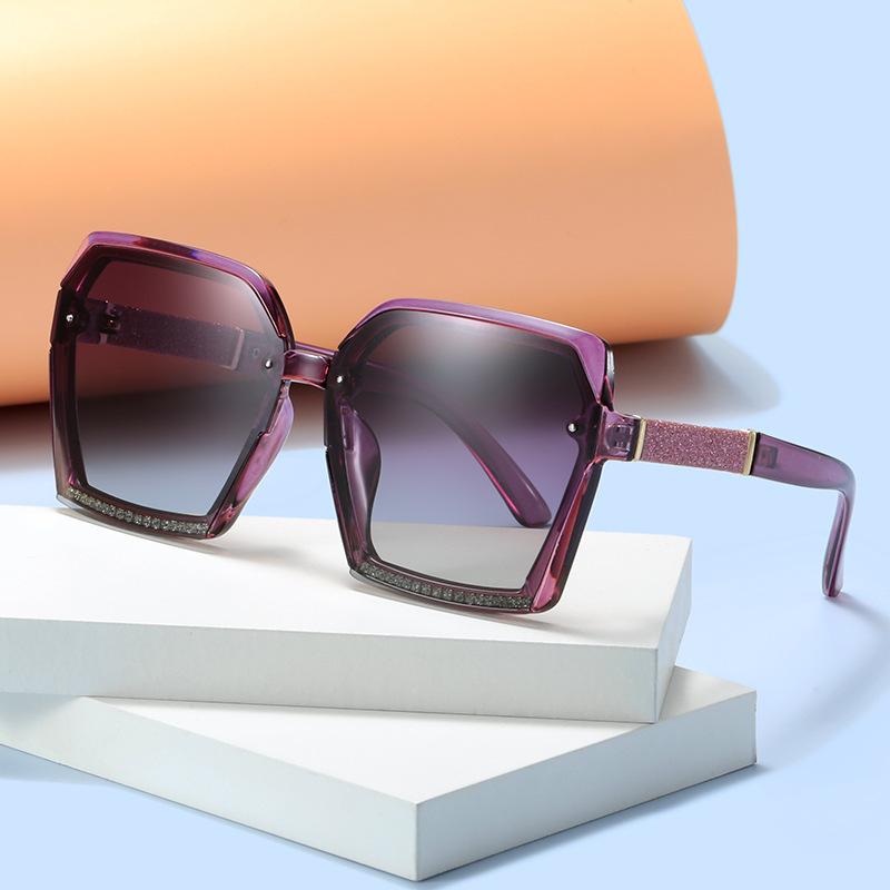 Sunglasses Trendy Girl Summer Driving Sunscreen Uv Protection Thin Fashion Polarized Sunglasses